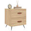 Hilaire 40 cm W Iron Bedside Table-91686541-125113103