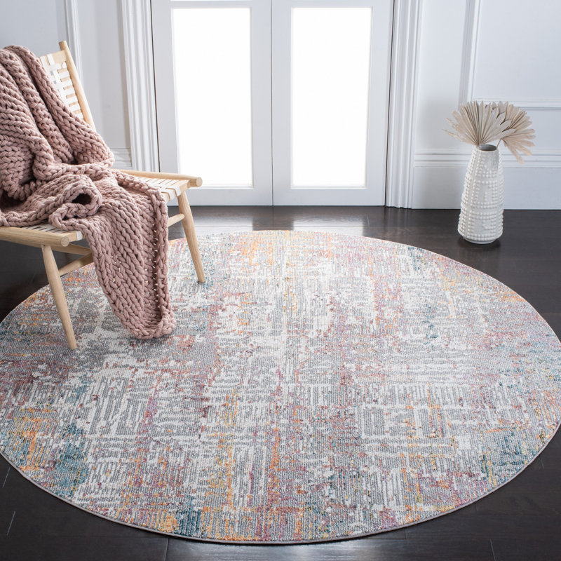 Crystal Performance Abstract Rug, Runner 2'4" x 9'