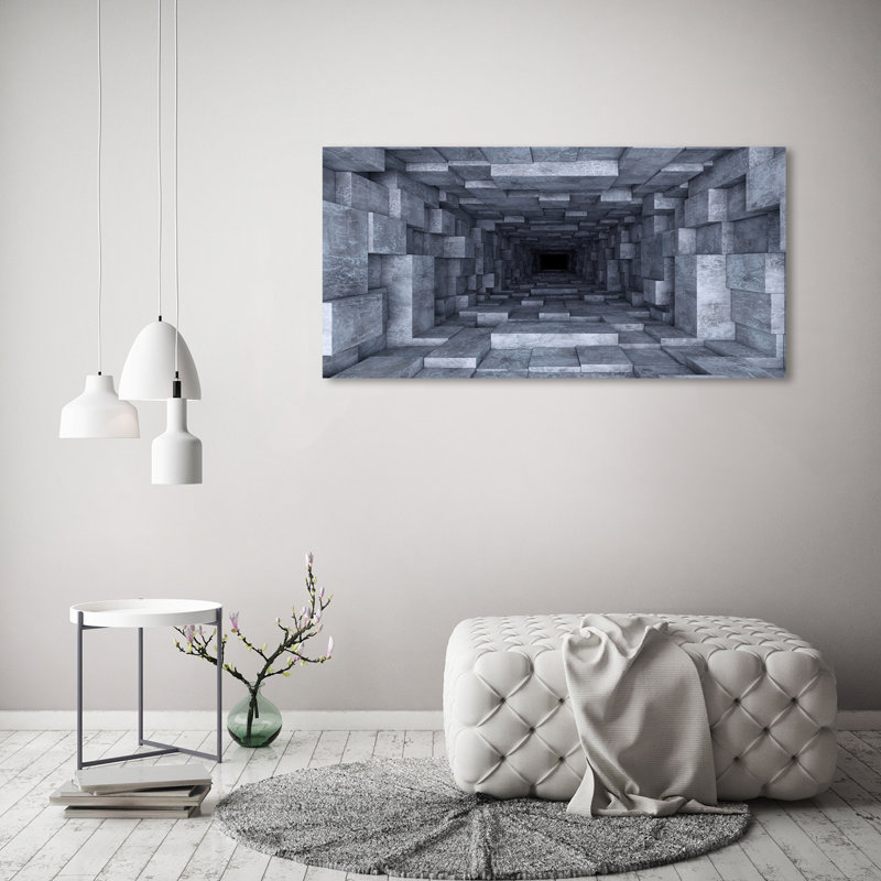 Tunnel 1 Piece Wrapped Canvas Wall Art