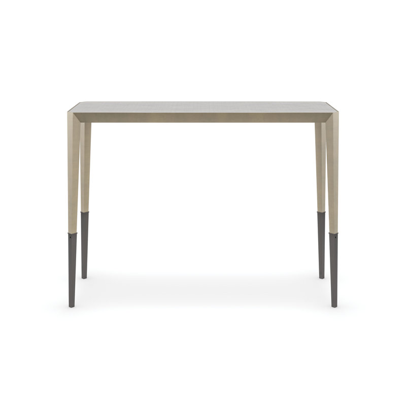 Stone Top Console Table, 30" H x 42" W x 14" D