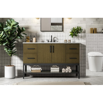 Meuble-lavabo simple 54 po