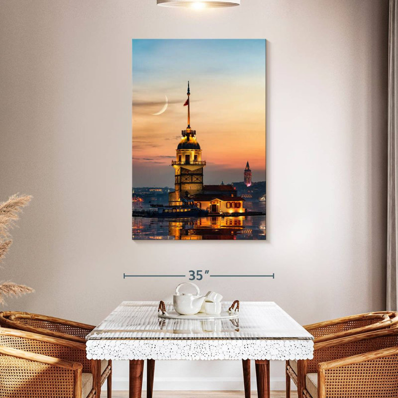 Sireci Istanbul Maiden Tower, 48" H x 32" W