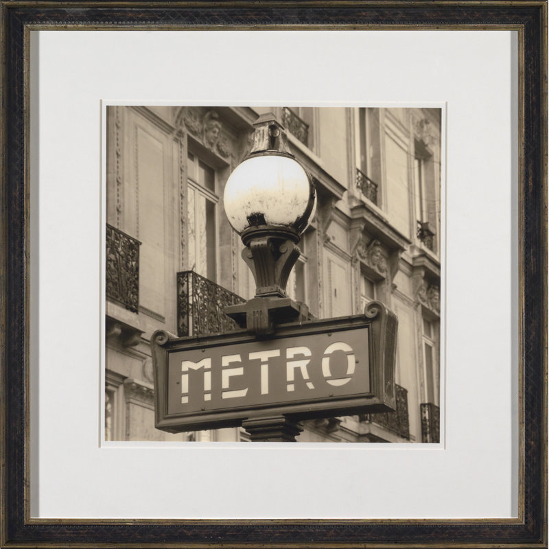 Metro Sign Print