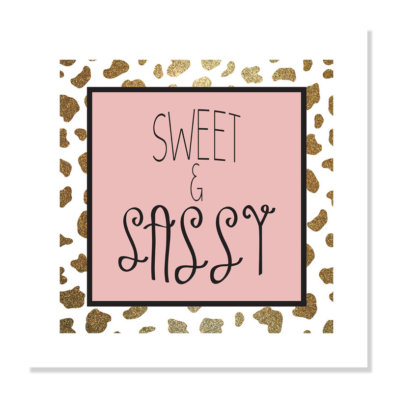 Sassy 2, Encadré de boîte blanc, H 23,5 po x l 23,5 po x P 1,19 po