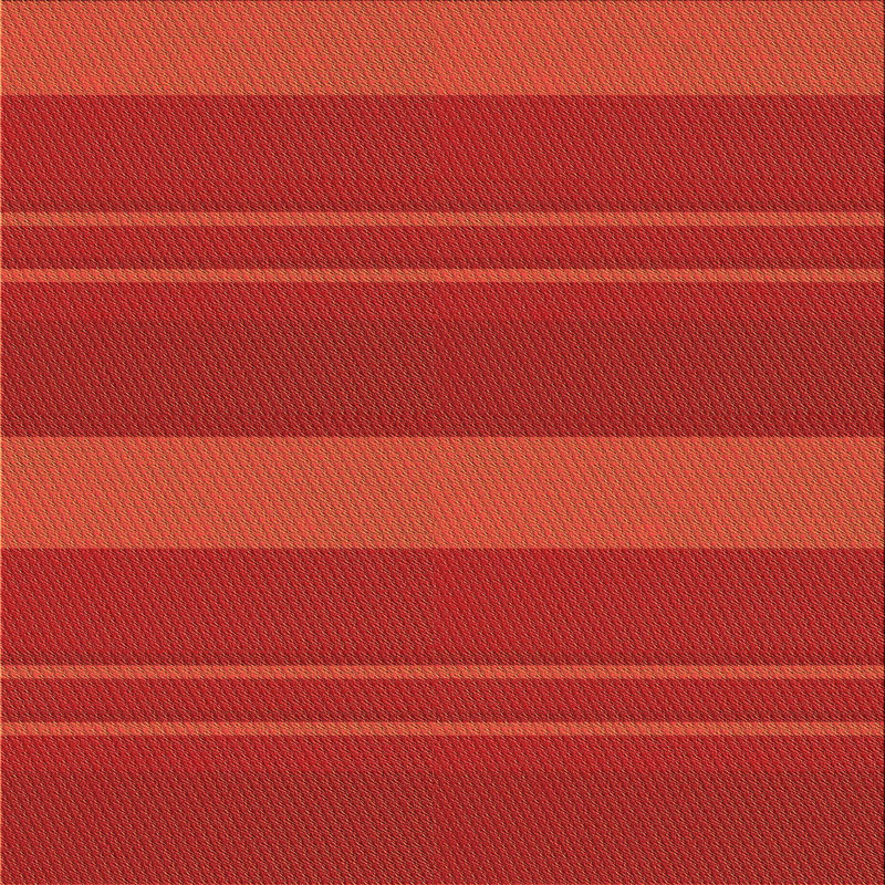 Striped Indoor Rug, Square 6'