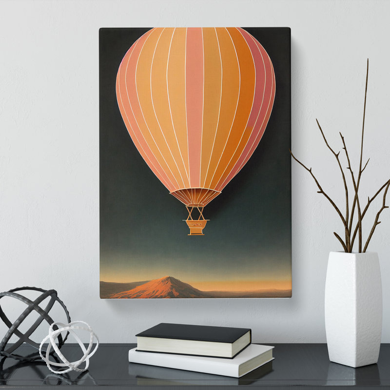 Damiani Hot Air Balloon Traditonal Vol.1 - Wrapped Canvas Print, 76cm H x 50cm W x 3cm D