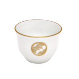 Damassé Ritz Paris Porcelain Espresso Cup