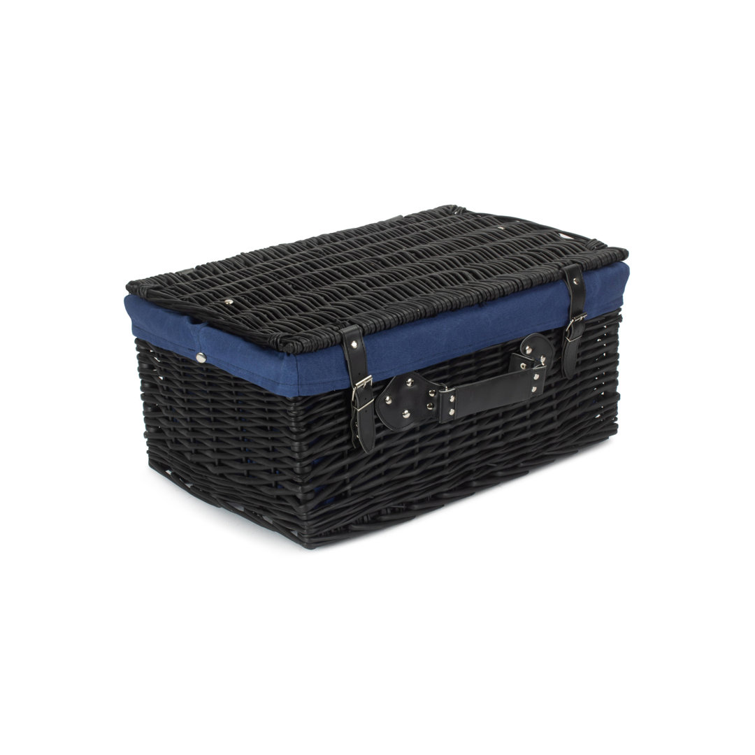 Wicker Hamper Basket with Lining