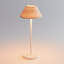 Lampe de table à abat-jour en lin à DEL de 14 po Lumos-841931008-841931010