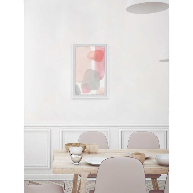 Enlarged Stones - Single Picture Frame Painting, 61 cm H x 41 cm W x 3.81cm D