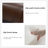 Anahli 60'' W Modern Industrial Genuine Leather Bench with Tufted Design-1041358480