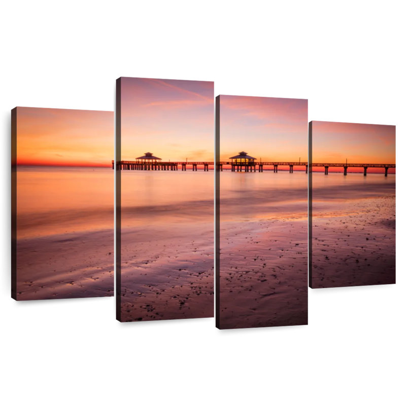 Nicci Panoramic Myers Beach Sunset