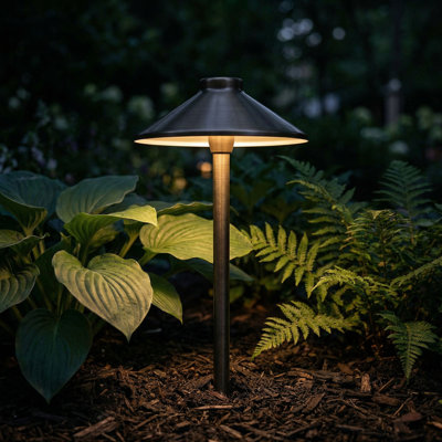 Lampe de sentier en laiton