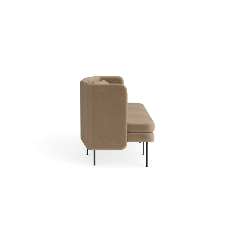 MTO - Bloke 95" Sofa, Otter Velvet