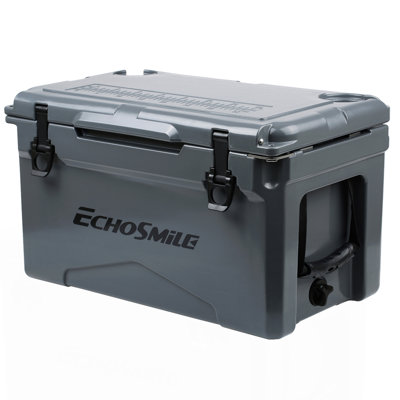 25Qt New Gray Insulated Box