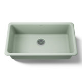 IronTones 33" L x 19" W Dual Mount Kitchen Sink