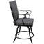 Fauteuil de salle à manger d'extérieur avec coussin Colie-1282164739