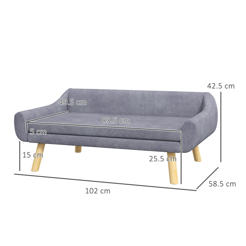Pet Sofa, Grey