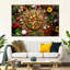 Tranches de pizza italienne sur toile-1487978992