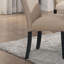 Ensemble de table de salle à manger, table avec 6 chaises d'appoint rembourrées pour la salle à manger-1951038243