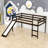 Emens Kids Twin Loft Bed-420635646