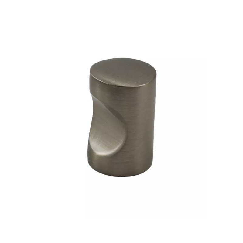 Poignée cylindrique 11/16 po de diamètre, Nickel satiné