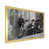 Impression dorée sur toile encadrée