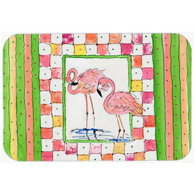 East Urban Home Flamingo Glass Cutting Board