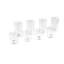 Elton 8-Piece Acrylic Assorted Glassware Set-1077776965