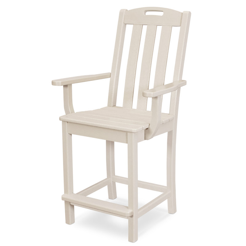 Fauteuil bar POLYWOOD Yacht Club, Château de sable, Tabouret de bar 24 po