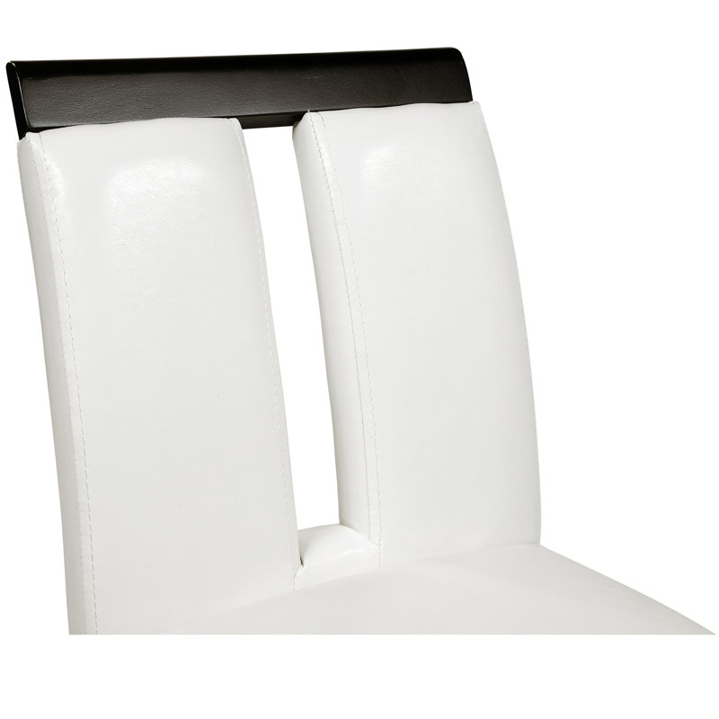Babli 27" Counter Height Side Chair, Black