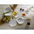 Twig New York Foliage Bone China Stainless Steel Serving Bowl