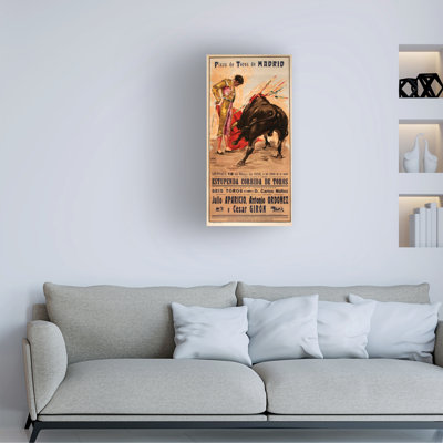 Marcus Jules Bull Fighter 2 Canvas Art