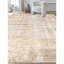 Hand Knotted Abstract Area Rug in Beige/Gold/Ivory-1246665707