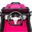 Voiture 24V avec télécommande pour les parents, moteur 400W, suspension à quatre roues, vitesse réglable, USB, MP3, musique, Bluetooth, grand écran, affichage électrique, poignée portative, ceinture de sécurité pour 3 ans et plus