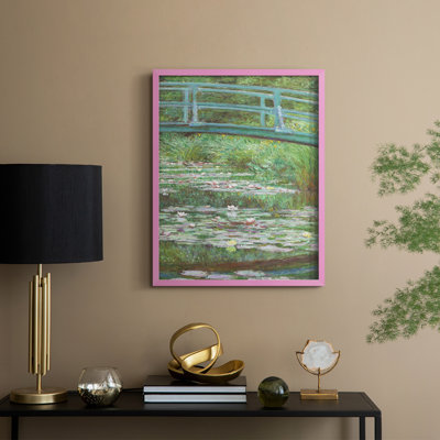 «Vintage Landscape LII», reproduction encadrée - bois massif