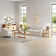 Modica Solid Wood Top Coffee Table