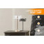 Lampe de table à DEL en acrylique cuivré doré pour salon, lampe de chevet pour chambre à coucher, lampe à DEL