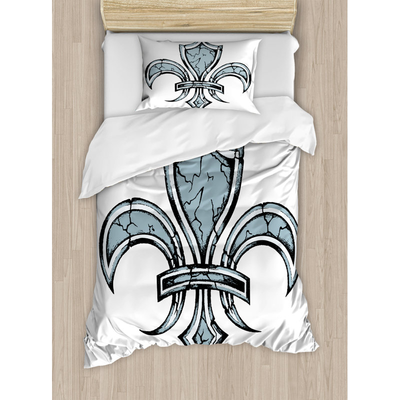 French Country Damask Duvet Cover