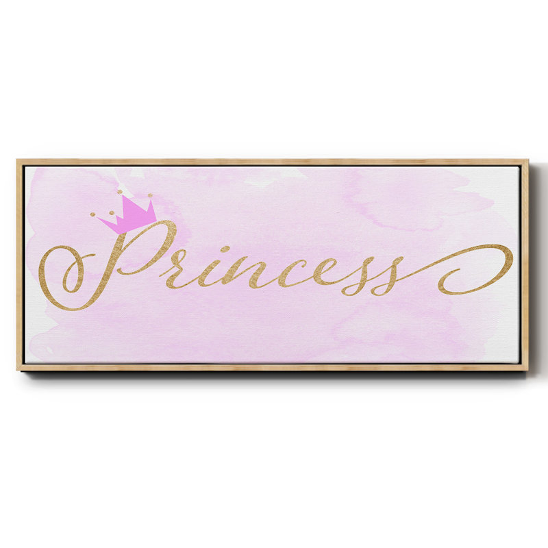Princess- Framed Canvas, 20" H x 50" W