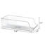 Réfrigérateur transparent pour animaux de compagnie et bac de rangement pour congélateur, boîte de rangement multi-usage