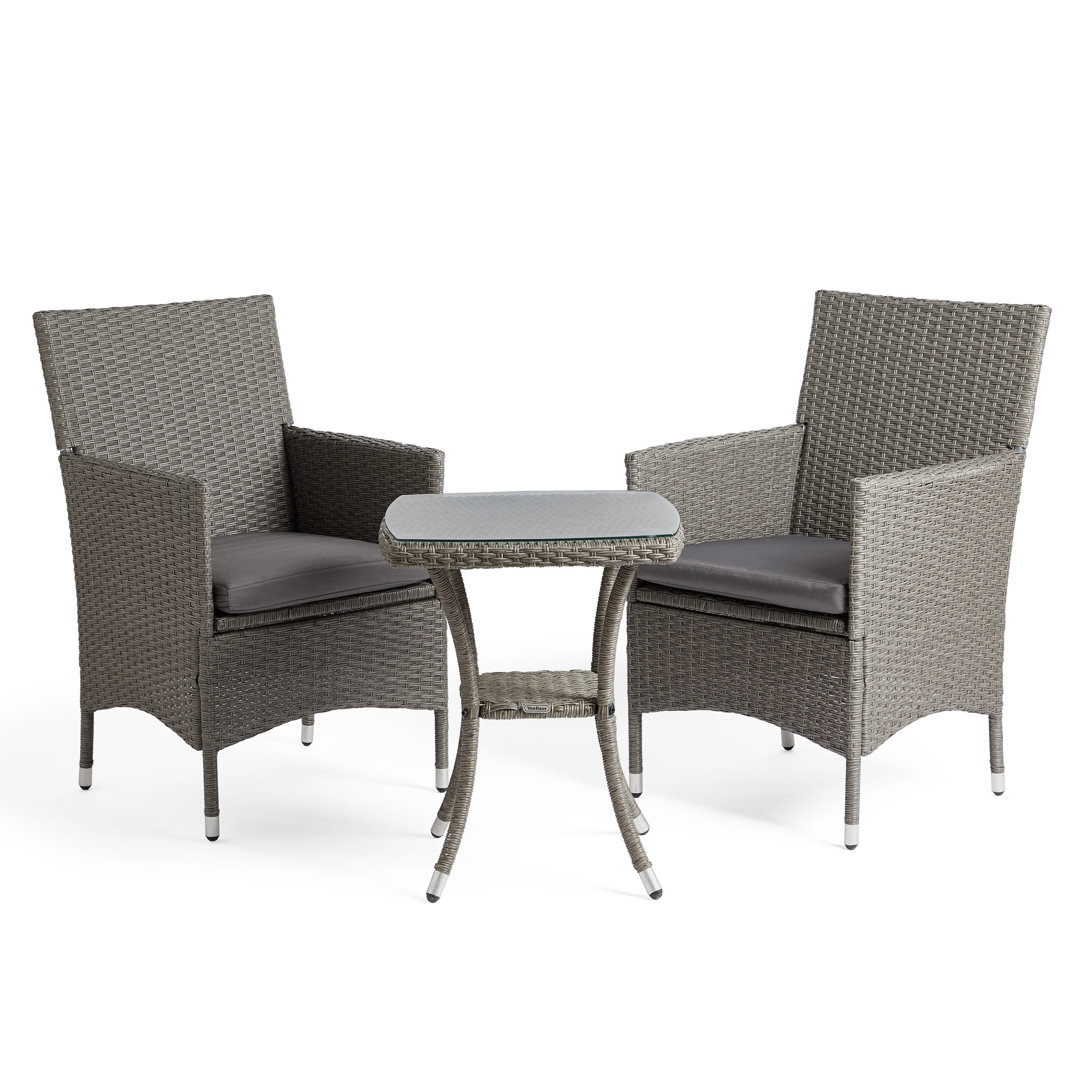 Einte Rattan Bistro Set for 2