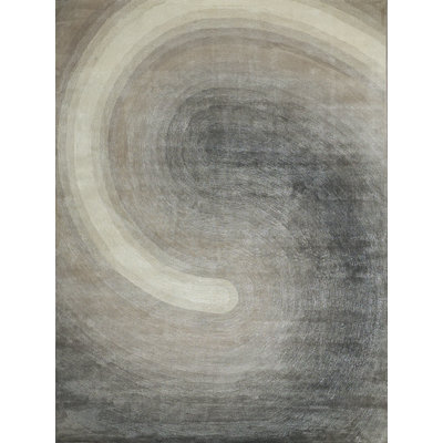 Mitomo Handmade Wool/Bamboo Silk Area Rug