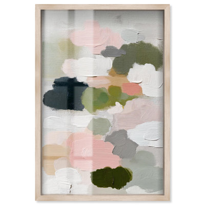 Field of Soft Colors III Decor Shadowbox Print by Art Remedy