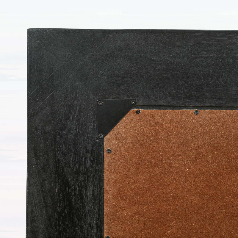 Miroir mural en bois rustique
