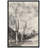 «Trees Swaying in Country Field Nature - Floater Frame», impression sur toile-75848612-75848613