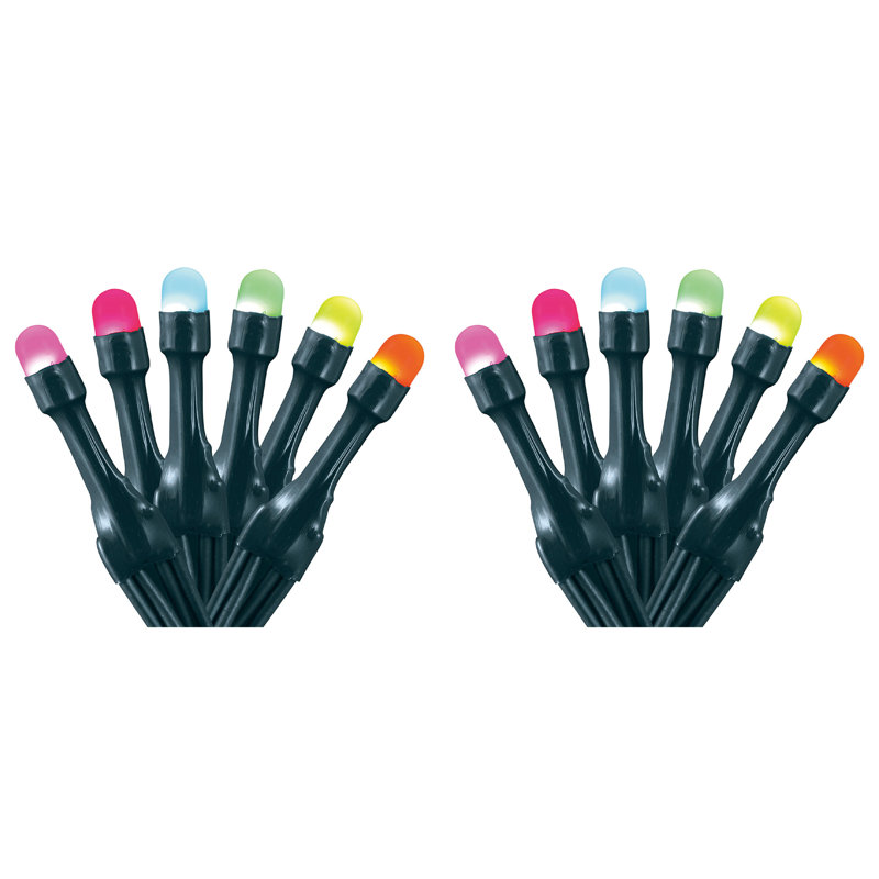 Bulb Wide Angle LED Mini String Light, 195.6"