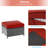 Jonson Wicker 5 - Person Patio Conversation Set with Cushions-946984231-946984230