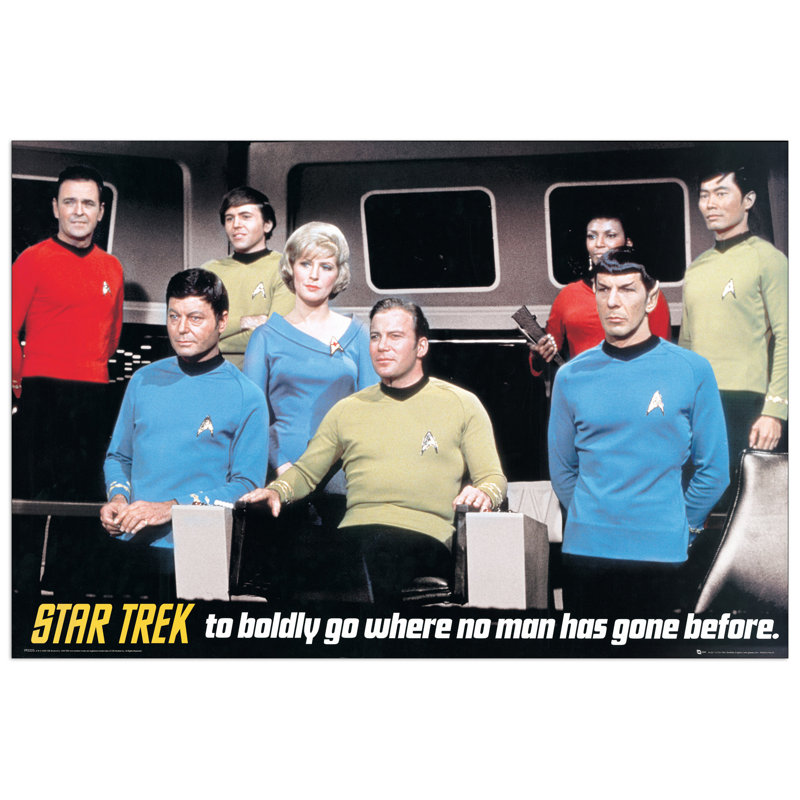 Star Trek 1 Piece Wall Art, 60cm H x 90cm W x 1.8cm D