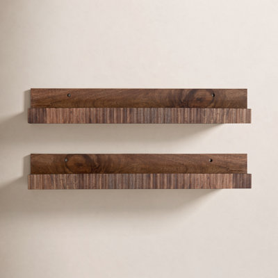 Two-Piece Picture Ledge Shelf Set